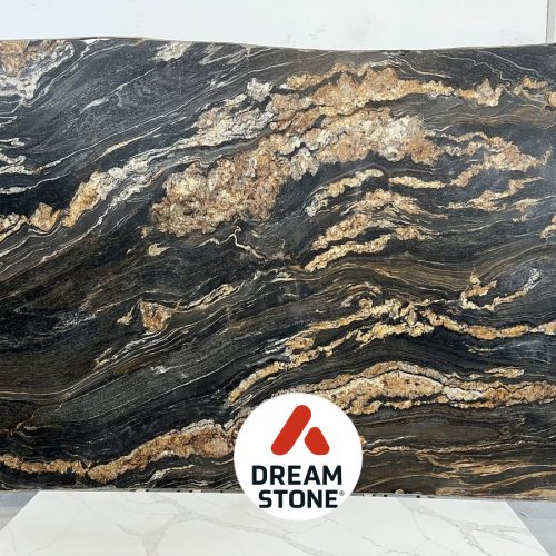6. granit Fusion Black 298x198x2cm szczotka